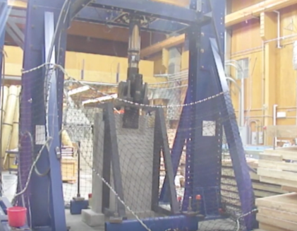 Patented EM-BOLT Boltable Concrete Embed Plate Structural Load Test to ACI 318-14