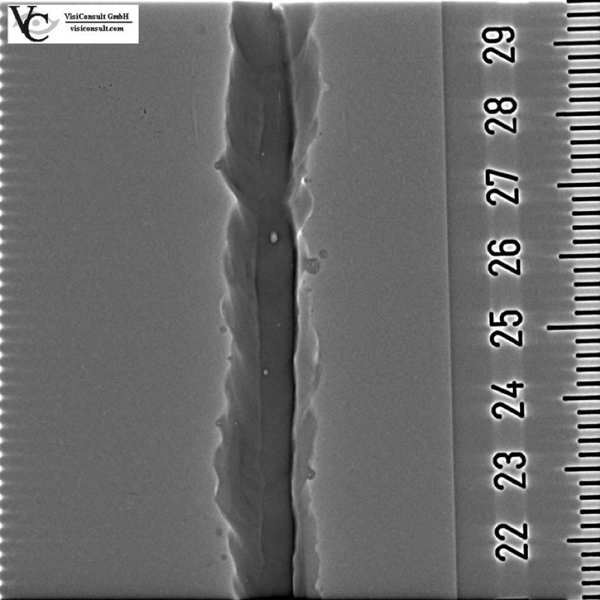 welded embedded plate inspection